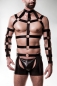 Preview: GREY VELVET Harness-Set MEN