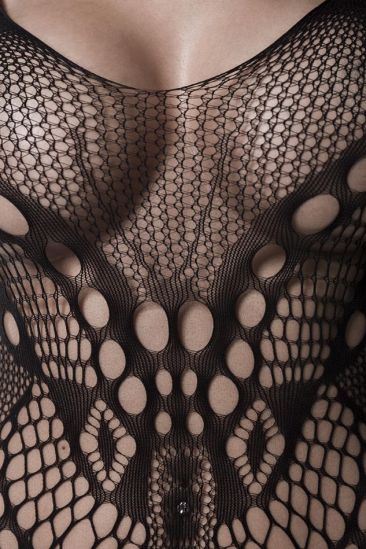 GREY VELVET Bodystocking